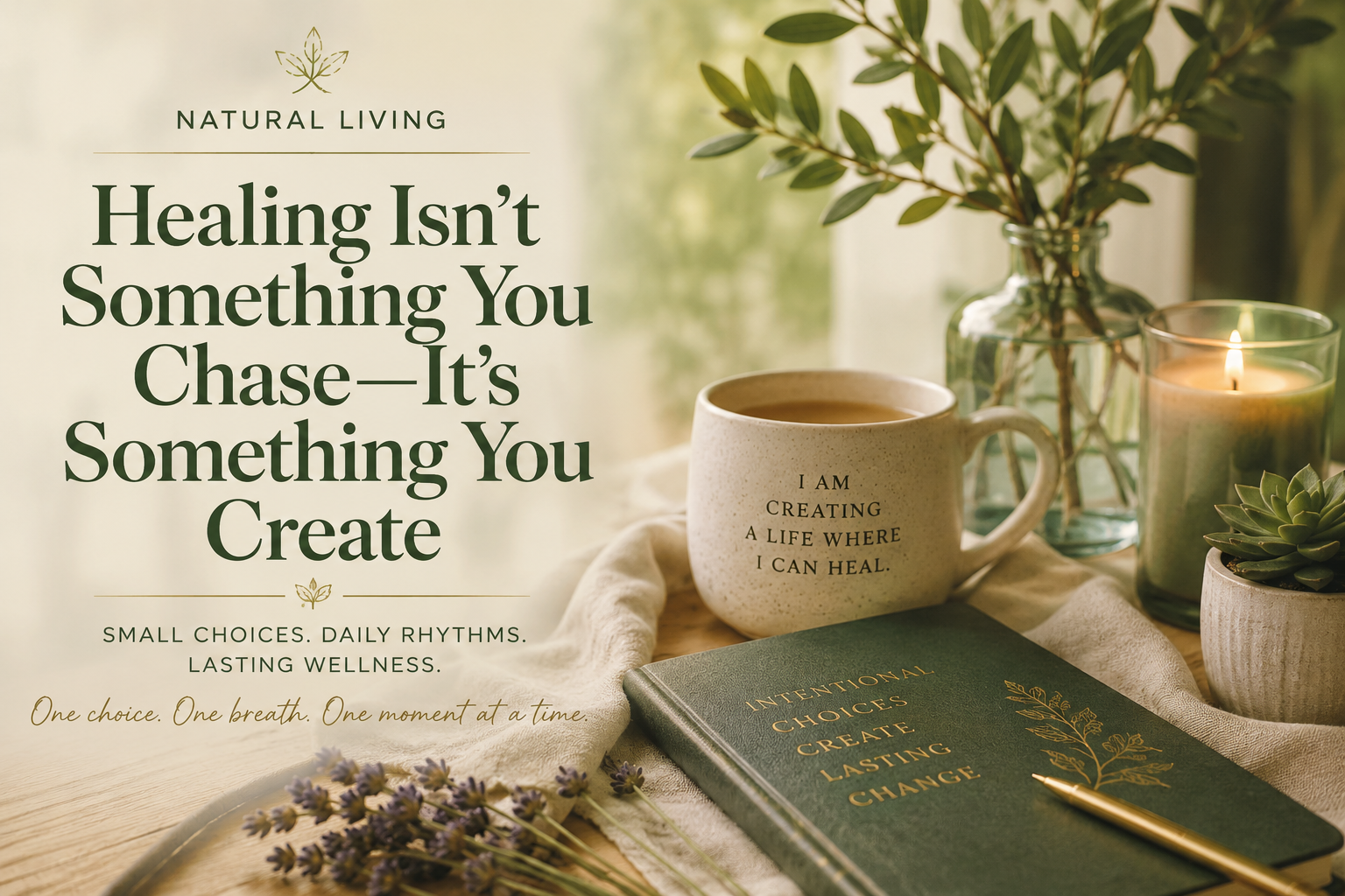 Healing Isn't Something You Chase—It's Something You Create